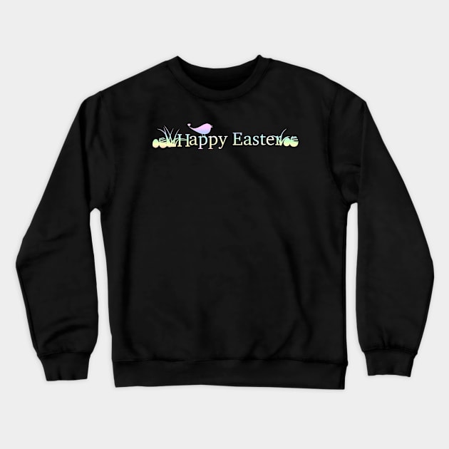 Happy Easter Pastel Crewneck Sweatshirt by equiliser